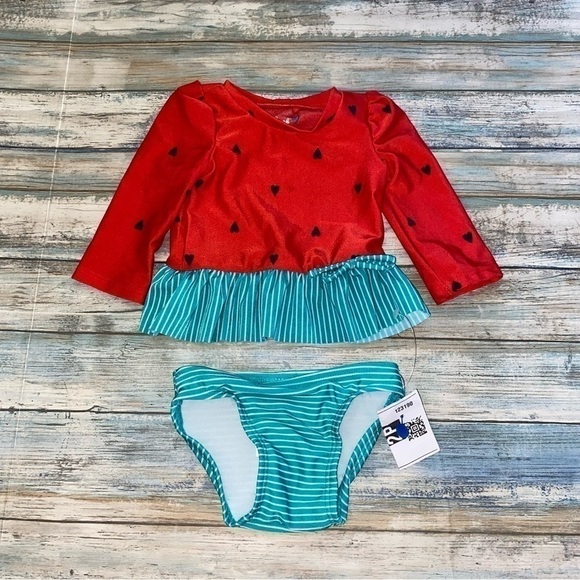 Cat & Jack Watermelon Swim Set - Picture 2 of 5